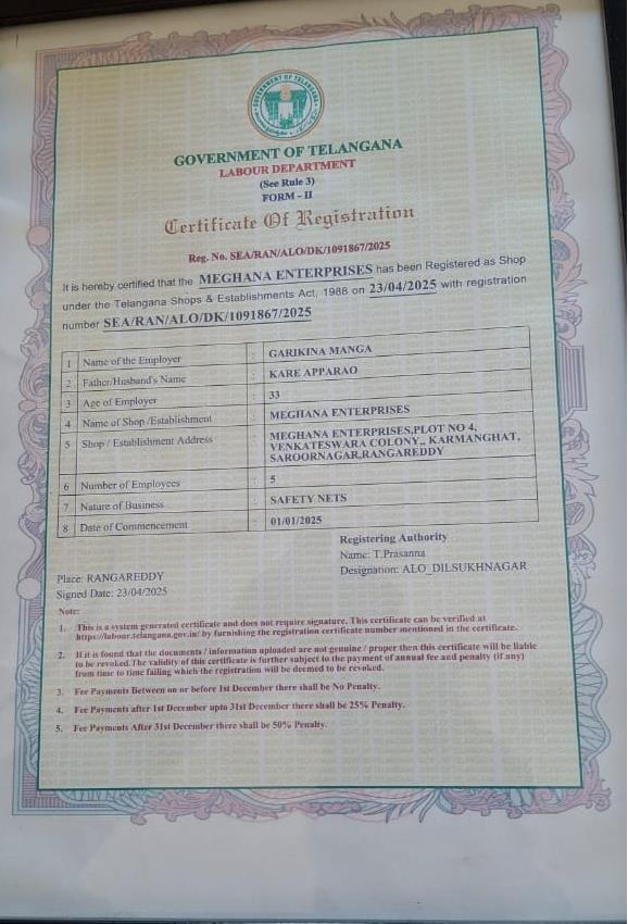 meghana enterprises saroornagar in hyderabad - Photo No.30