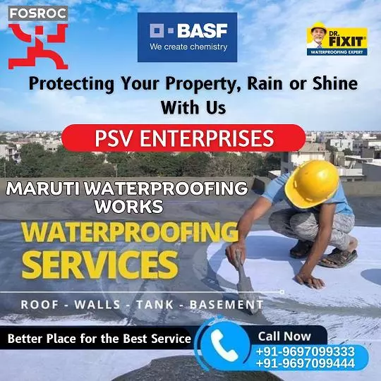 maruthi water proofing and pu works ngos colony in kamareddy - Photo No.13