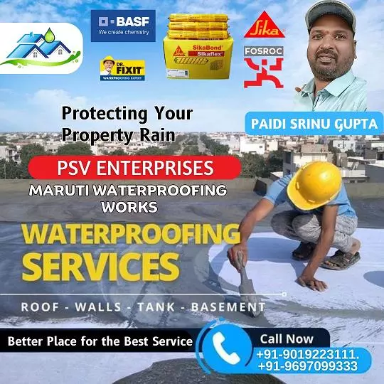 maruthi water proofing and pu works ngos colony in kamareddy - Photo No.14