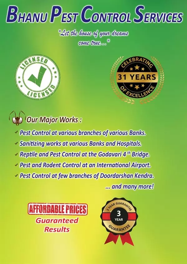 bhanu pest control service lala cheruvu in rajahmundry - Photo No.3