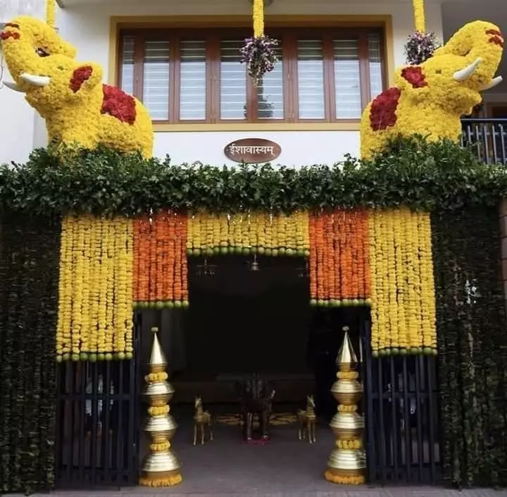 sa events and flower decorations satyanarayanapuram in vijayawada - Photo No.3