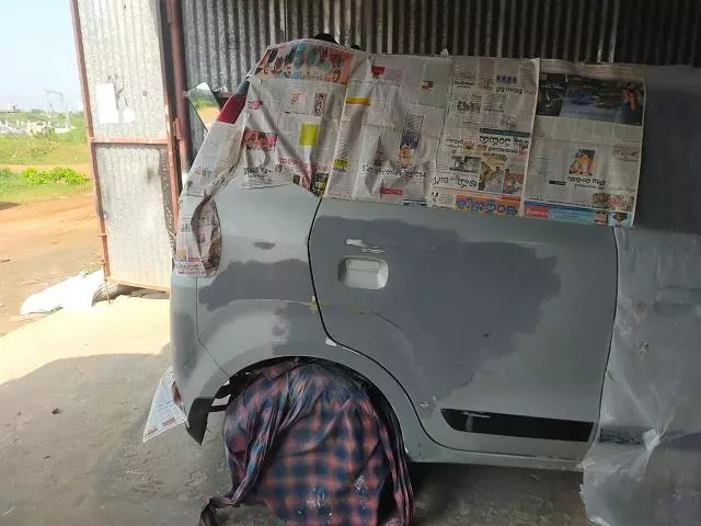 bhavishya car painting and denting ramavarapadu ring in vijayawada - Photo No.5