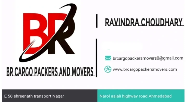 BR Cargo Packers and Movers near Bus Stop in Ahmedabad