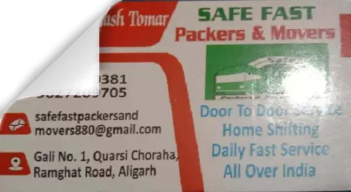 Safe Fast Packers and Movers in Ramghat Road