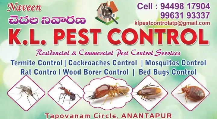 KL Pest Control in SAB Complex, Anantapur