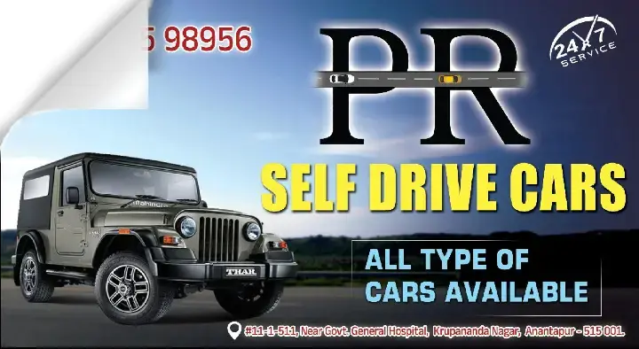 PR Self Drive Cars in Krupananda Nagar