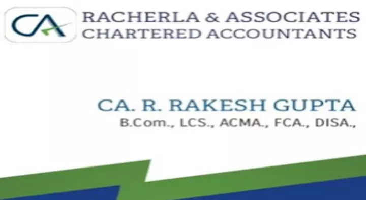 Racherla and Associates Chartered Accountants in Gulzarpet