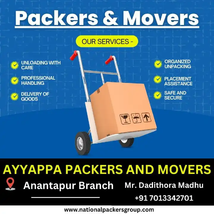 Ayyappa Packers and Movers in Ramachandra Nagar