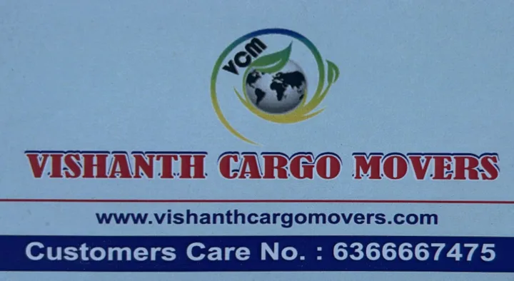 Vishanth Cargo Movers and Packers in Yeswanthpur, Bangalore