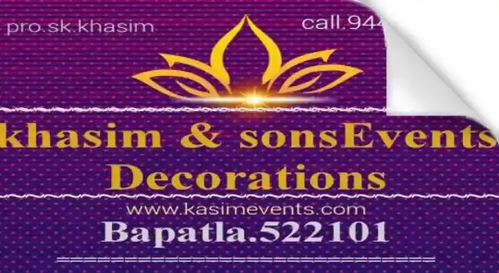 Khasim and Sons Events Decorations in Radham Road