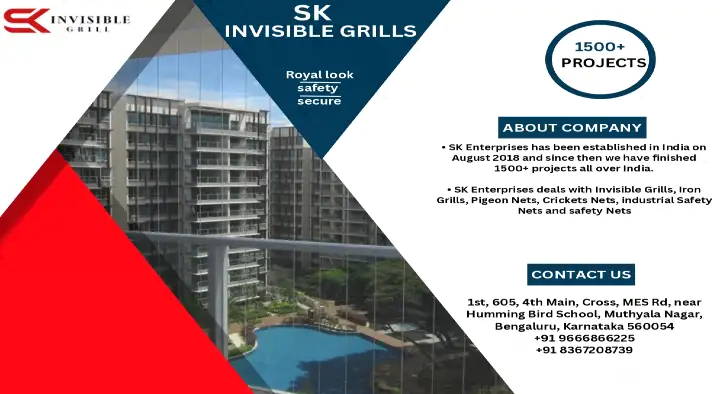 SK Invisible Grills in Muthyala Nagar