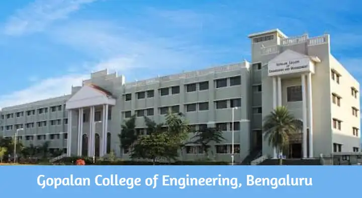 Gopalan College of Engineering in Basavanagara
