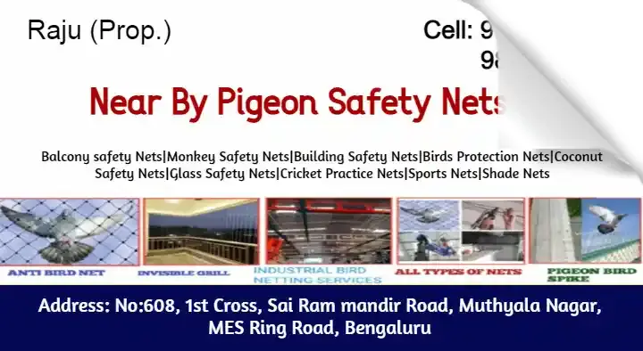 Near By Pigeon Safety Nets in Muthyala Nagar