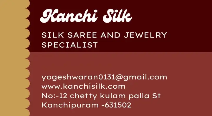 Kanchi Silks in Kanchipuram