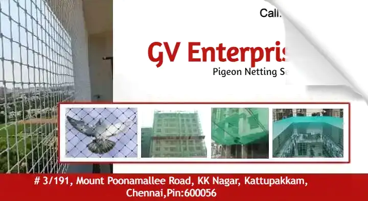 GV Enterprises (Pigeon Netting Services) in Kattupakkam 