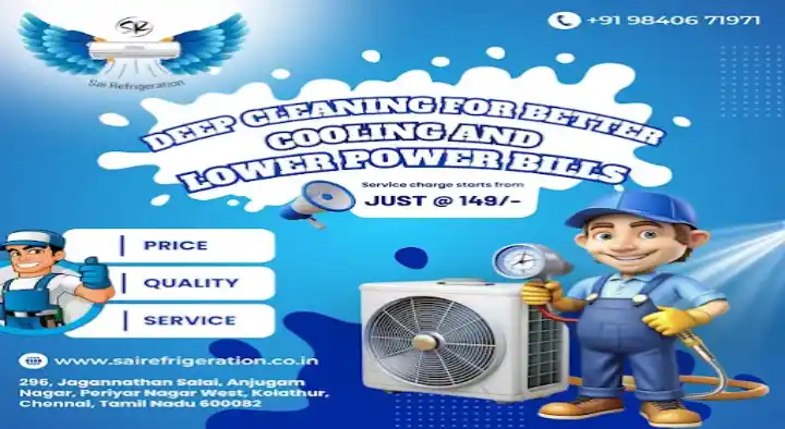 Sai Refrigeration, Ac Service in Kolathur