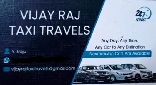 Vijay Raj Taxi Travels near Rajahmundry in East_Godavari