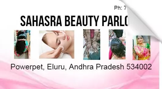 Sahasra beauty parlor in Power Peta
