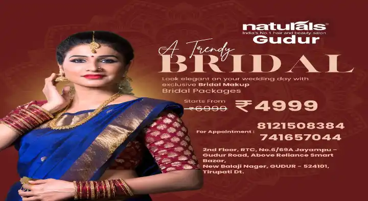 Naturals Salon Gudur in gudur