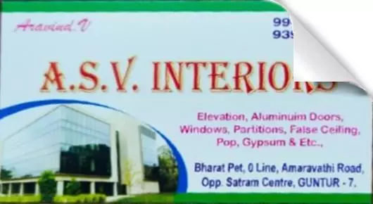 ASV Interiors in Amaravathi Road