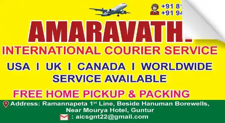 Amaravathi International Courier Service in Ramannapeta
