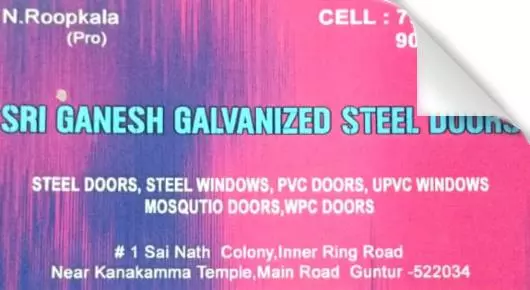 Sri Ganesh Galvanized Steel Doors in Guntur