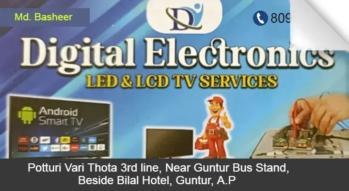 Digital Electronics in Bus Stand
