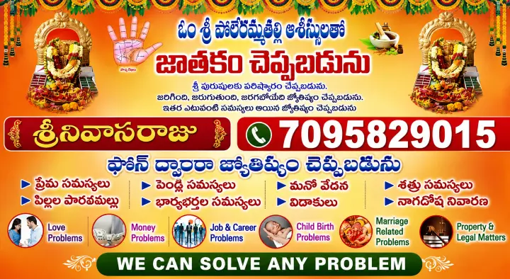 Srinivasa Raju Astrologer in Gannavaram