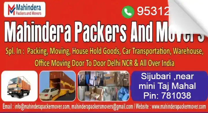 Mahindera Packers and Movers in Guwahati