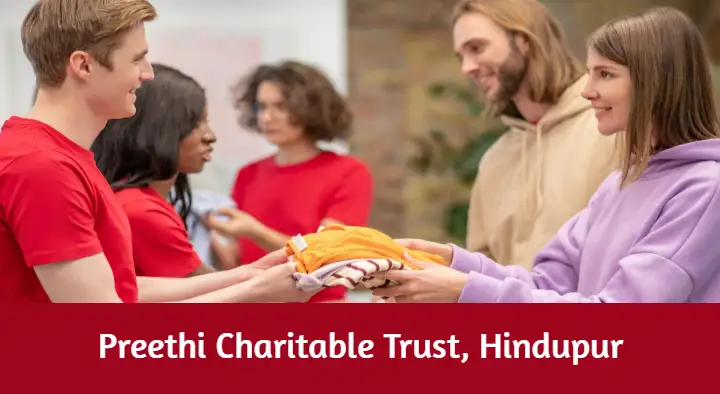 Preethi Charitable Trust in Uppara Colony