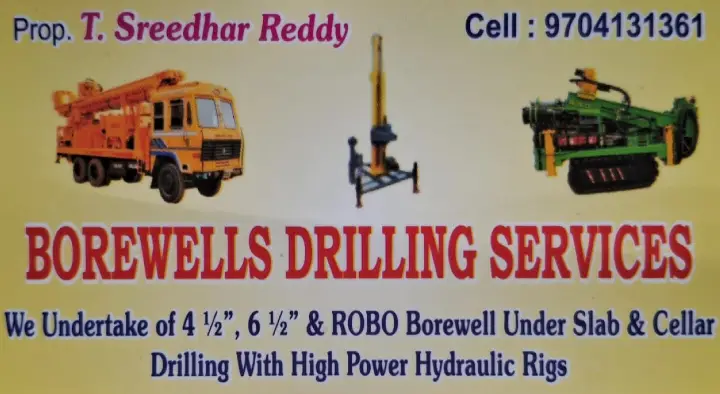 TSR Robo Borewell Drilling Services in Sun City