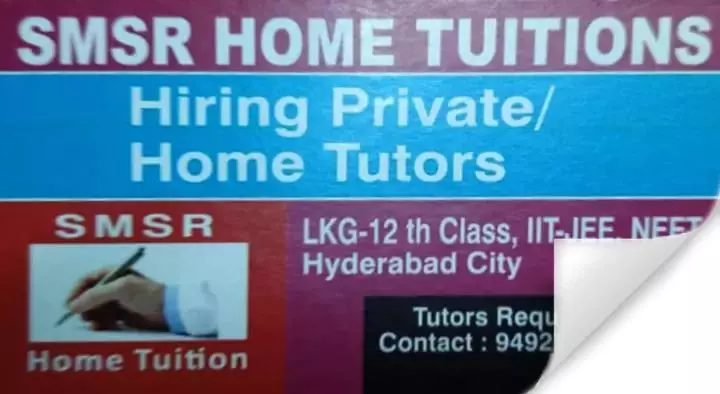 SMSR Home Tuitions in Chanda Nagar