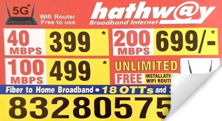 Hathway Broadband Internet near Boduppal in Hyderabad