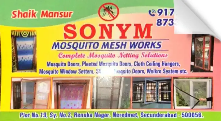 Sonym Mosquito Mesh Works in Secunderabad