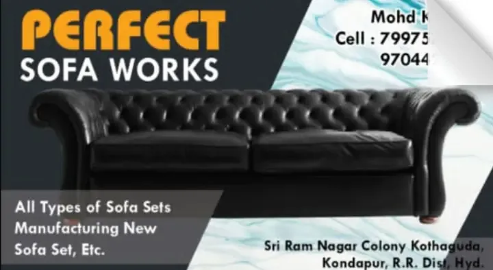 Perfect sofa works in Kondapur