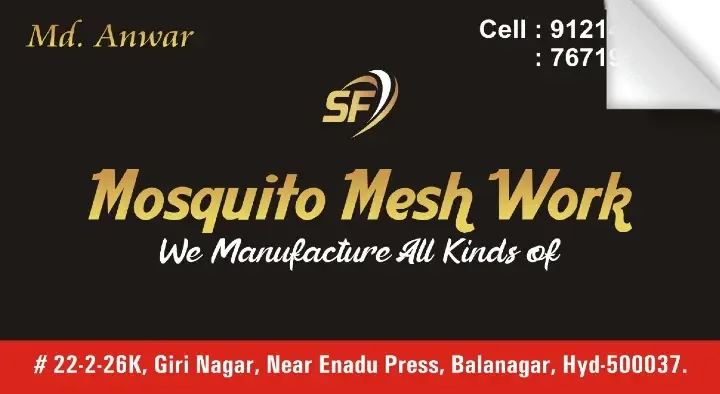 SF Mosquito Mesh in Balanagar