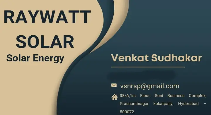 Raywatt Solar Energy in Kukatpally