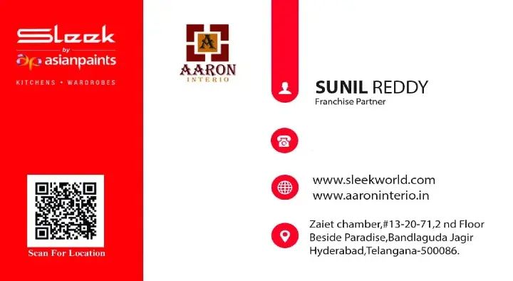 Sleek Kitchen By Asianpaints in Bandlaguda Jagir