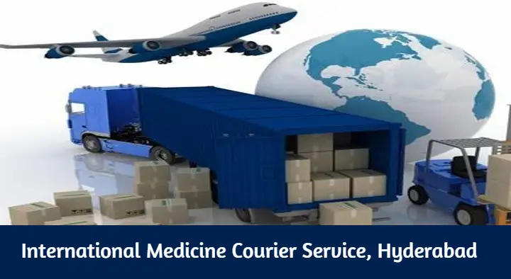 International Medicine Courier Service in Lingampally