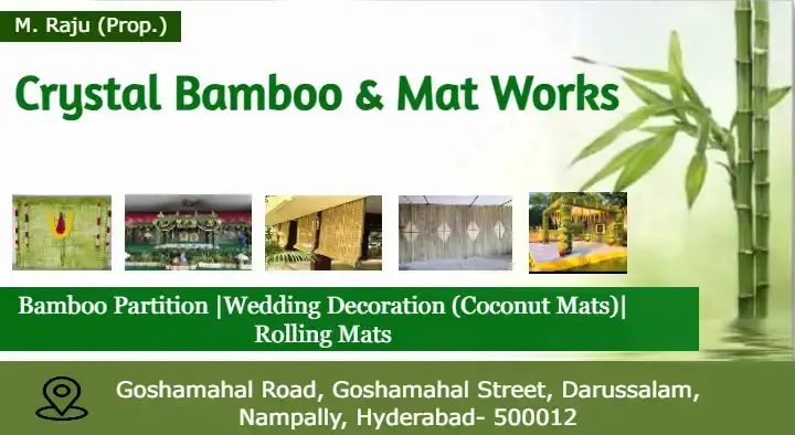 Crystal Bamboo and Mat Works in Nampally