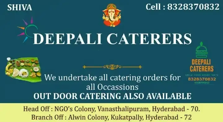 Deepali Caterers in Vanasthalipuram