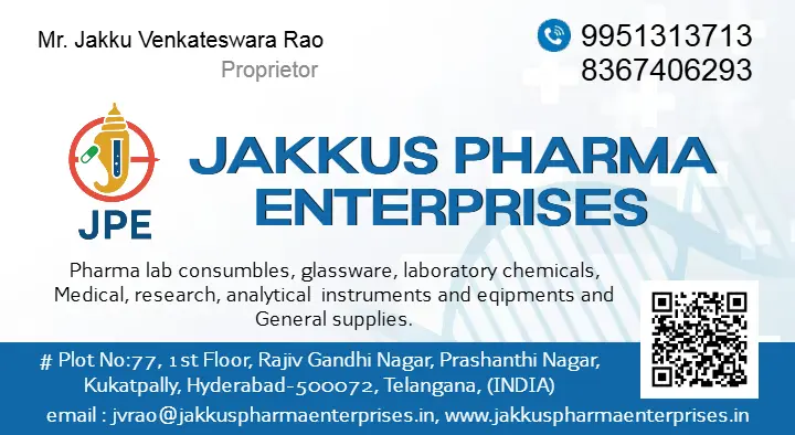 Jakkus Pharma Enterprises in Kukatpally, Hyderabad