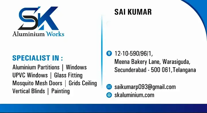 SK Aluminium Works in Secunderabad