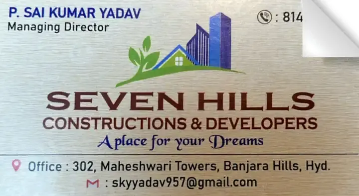 Seven Hills Constructions and Developers in Banjara Hills, Hyderabad