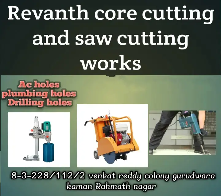 Revanth Core Cutting and Saw Cutting Works in Rahmat Nagar