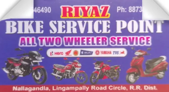 Riyaz Bike Service Point in Nallagandla