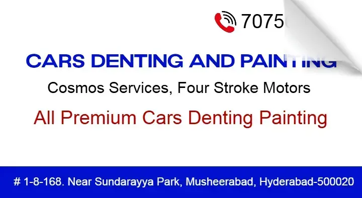 Cars Denting and Painting in Musheerabad