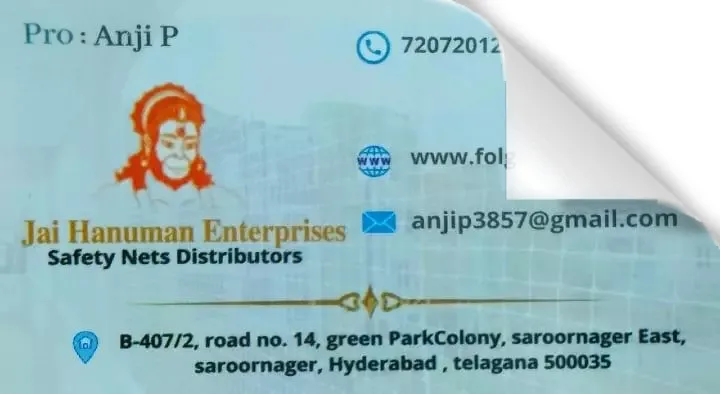 Jai Hanuman Enterprises in Saroornagar, Hyderabad
