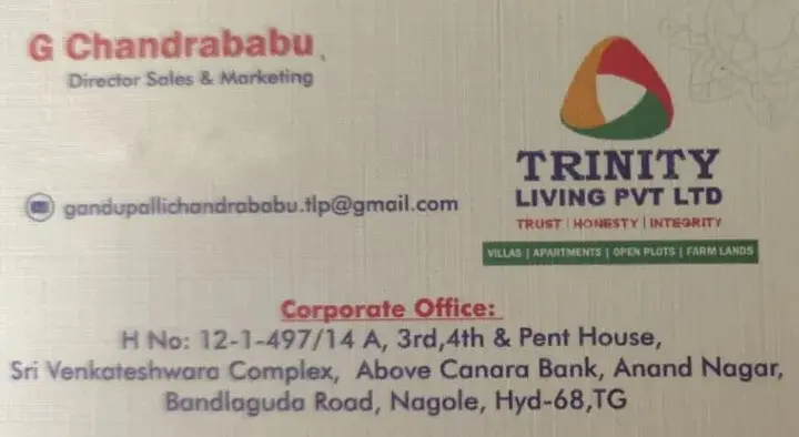 Trinity Living Pvt Ltd in Nagole, Hyderabad