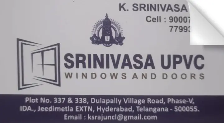Srinivasa UPVC Windows and Doors in Jeedimetla